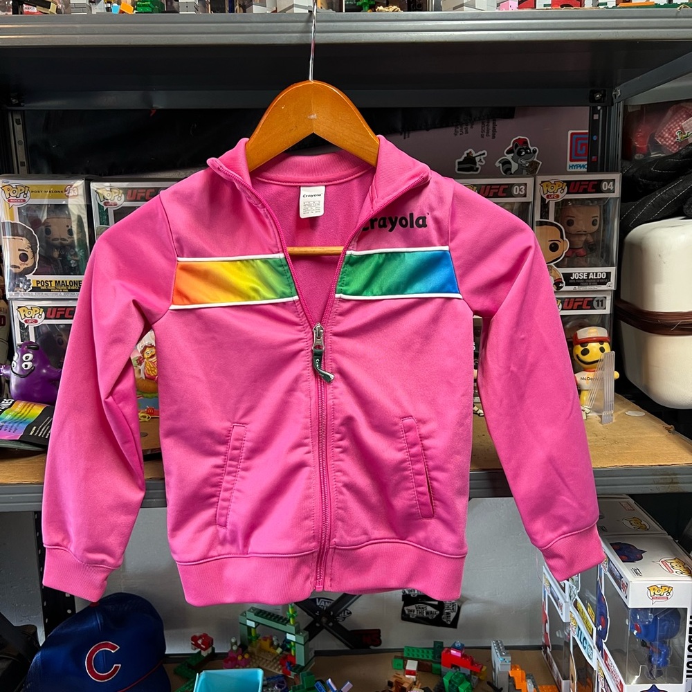 Crayola Pink Girls Zip Up